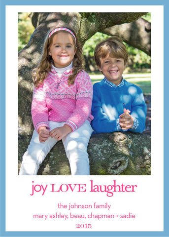 joy love laughter