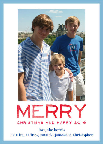 merry watercolor