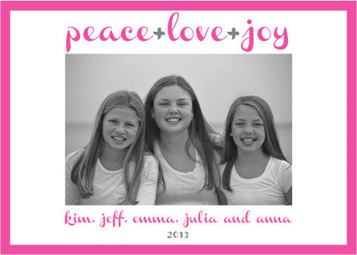 peace + love + joy - tina j studio
 - 1